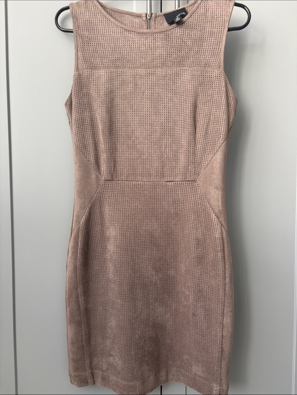 GREYLIN Perforated Mini Dress  Size XS (Anthropologie)
